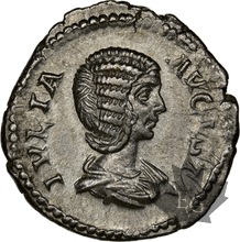 EMPIRE ROMAIN-198-217-DENARIUS-JULIA DOMNA-NGC CH AU