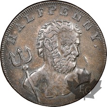 ROYAUME UNI-1794-HALFPENNY-Middlesex-NGC XF45BN
