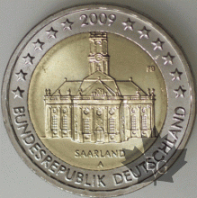 ALLEMAGNE-2009A-2 EURO COMMEMORATIVE