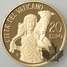 VATICAN - 2009 - 20 EURO OR