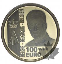 BELGIQUE-2003-100 EURO-PROOF