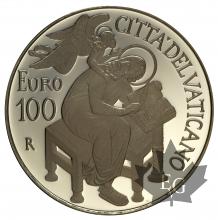VATICAN-2015-100 EURO OR-PROOF