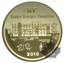 FRANCE-2010-200 EURO-CENTRE POMPIDOU-PROOF