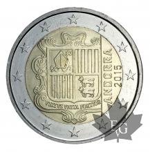 ANDORRE-2015-2 EURO-FDC