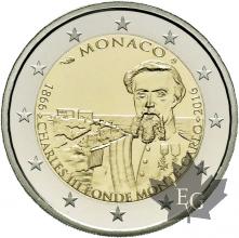 MONACO-2016-2 EURO COMMEMORATIVE-PROOF