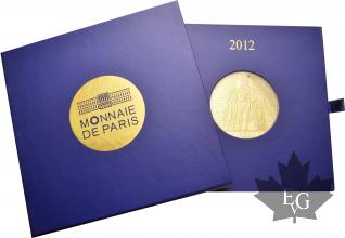 FRANCE-2012-1000 EURO OR-PROOF-MONNAIE DE PARIS