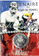 FRANCE-2003-1/4 EURO-ARGENT-TOUR DE FRANCE-FDC