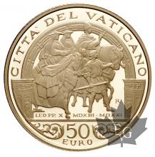 VATICAN-2013-50 EURO OR-PROOF