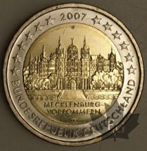 ALLEMAGNE-2007G-2 EURO Mecklenburg Vorpommern