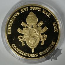 VATICAN - 2010-Série BE avec medaille en or
