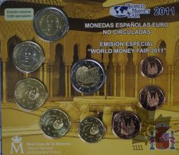 ESPAGNE-2011-Série BU World Money Fair Berlin 2011