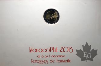 MONACO-2013-MONACOPHIL-2 EURO 2013 ONU
