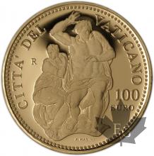 VATICAN - 2010 - 100 EURO  OR