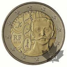 FRANCE-2013-2 EURO-PIERRE COUBERTIN