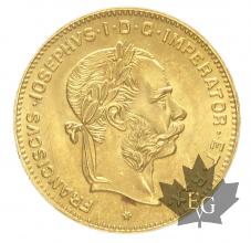 Autriche - 4 Fiorini or gold 1892