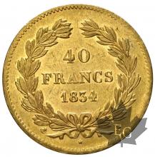 France - 40 francs or gold  Louis Philippe