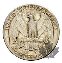 USA-Quarter dollar-Washington-silver