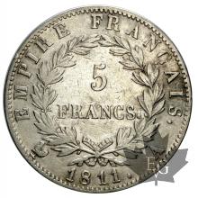 France-5 Francs-Napoléon-dates mixtes