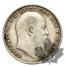 Royaume Uni-3 Pence silver- Edward- 1902-1910