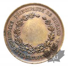 1893-EXPOSITION INTERNATIONALE - Médaille en bronze