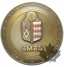 189°-1990-Centenaire de la Société Monégasque de l&#039;Électricité