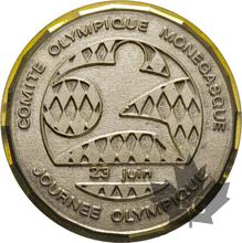 MEDAILLE-ARGENT-COMITE-OLYMPIQUE-50mm