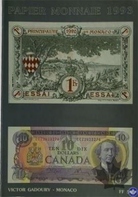 Papier monnaie 1993
