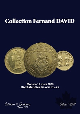 Catlogue de vente 2022  Collection Fernand David