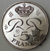 MONACO-1978-5 FRANCS