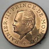 MONACO-1974-10 FRANCS