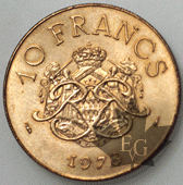 MONACO-1978-10 FRANCS