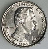 MONACO-1960-1 FRANC