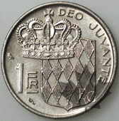 MONACO-1966-1 FRANC