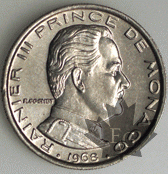 MONACO-1968-1 FRANC
