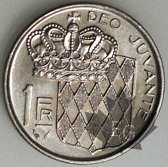 MONACO-1982-1 FRANC