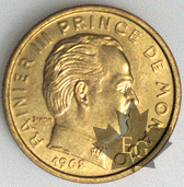 MONACO-1962-10 CENT