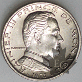 MONACO-1974-1/2 FRANC