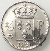 FRANCE-1826A-1/4 FRANC