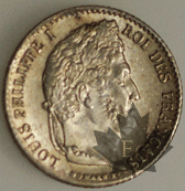 FRANCE-1840A-1/4 FRANC