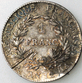 FRANCE-1803-AN 12A-1 FRANC