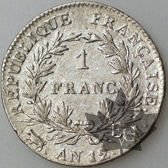 FRANCE-1803-AN 12M-1 FRANC