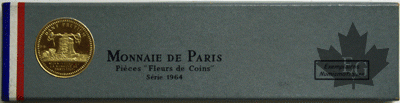 FRANCE-1964-SERIE FLEURS DE COIN