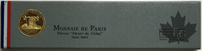 FRANCE-1965-SERIE FLEURS DE COIN