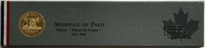 FRANCE-1966-SERIE FLEURS DE COIN