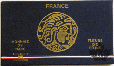 FRANCE-1977-SERIE FLEURS DE COIN
