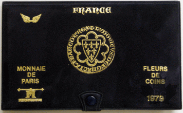 FRANCE-1979-SERIE FLEURS DE COIN