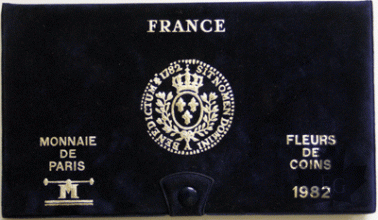 FRANCE-1982-SERIE FLEURS DE COIN