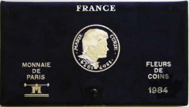 FRANCE-1984-SERIE FLEURS DE COIN