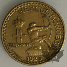 MONACO-1926-1 FRANC-CRÉDIT FONCIER-TTB
