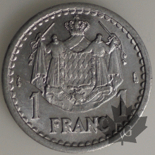 MONACO-1943-1 FRANC ND(1943)